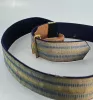 Bavarian Officers Brocade Dress Belt - Mint Visuel 4